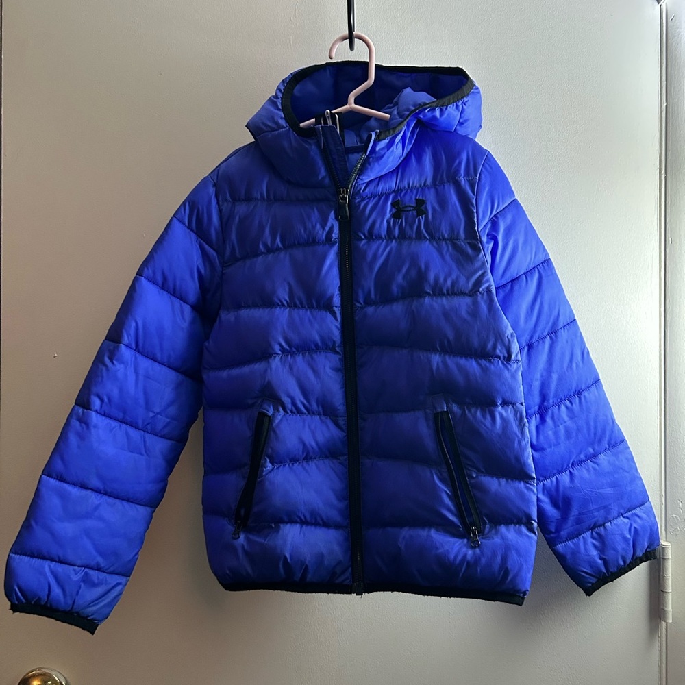 Under Armour Kids Puffer Jacket in Bold Purple